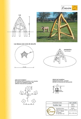 1002 R - Hutte Tipi