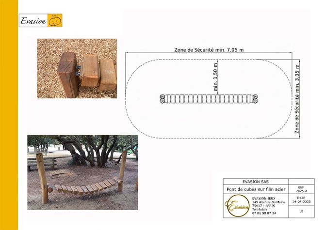 7426 R - Pont de cubes