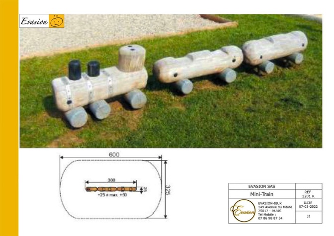 1201 R - Mini train