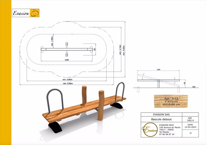 7902 R - Pont bascule