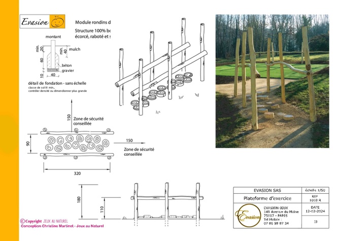 1018 R - Plateforme d'exercice 3ème âge