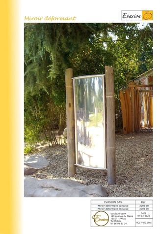 3005‑3006‑3007 I - Miroir déformant