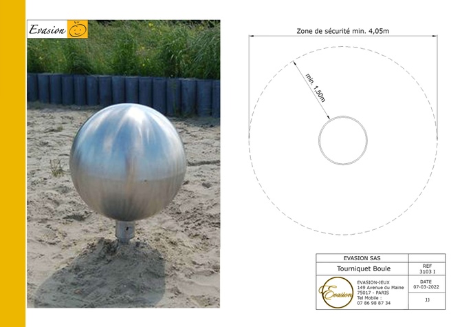 3103  I - Tourniquet boule